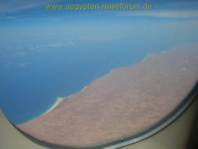 Ägyptens Küste am Mittelmeer