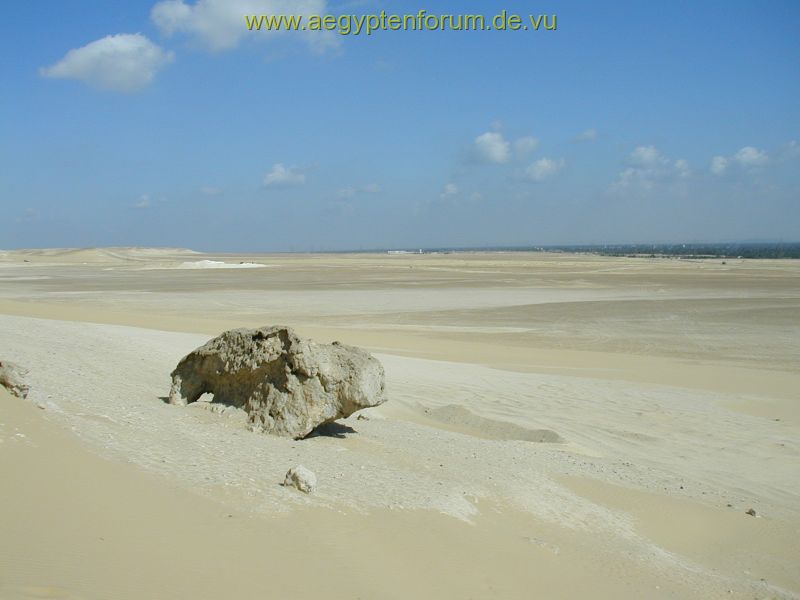 Die Wüste bei Tuna el-Gebel