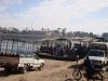 Motorrad an der Nilfähre