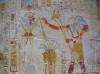Gott Thot und Sethos I. - Abydos