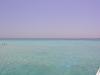 Blaues Meer und blauer Himmel, Strand von Mamaya