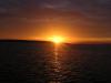 Sonnenuntergang vom Schiff aus...