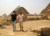 Uli und Nico an den Pyramiden