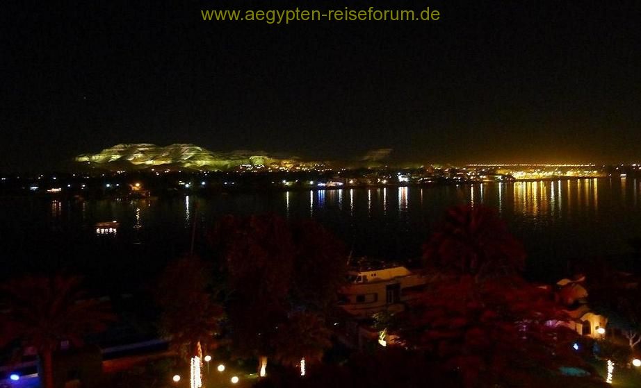 Blick vom Iberotel auf die Westbank
