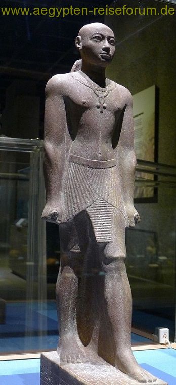 Horemakhet, Sohn d. Schabaka, Statue i. Museum Assuan