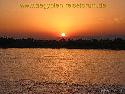 Sonnenuntergang I, gezoomt