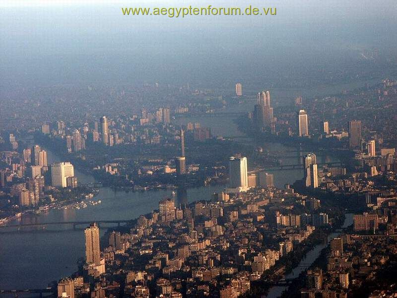 Cairo beim Landeanflug