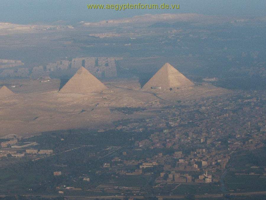 Cairo beim Landeanflug