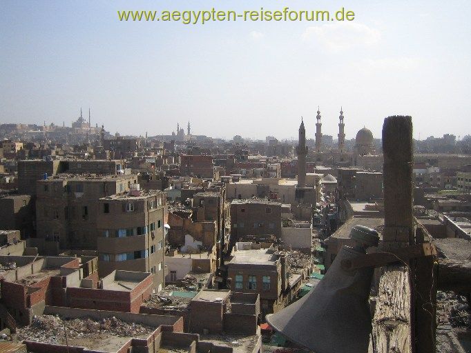 Aussicht vom Minarett der El-Guri Moschee