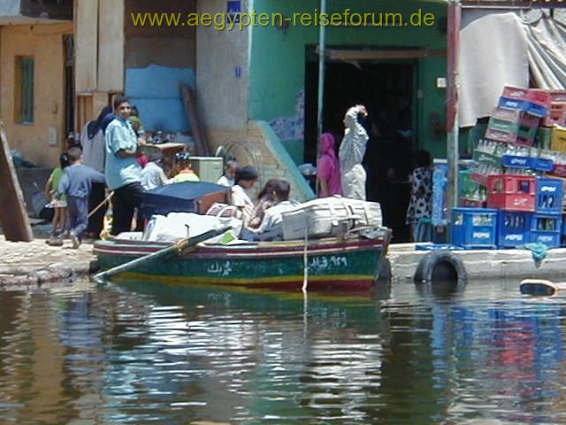 Shopping per Boot