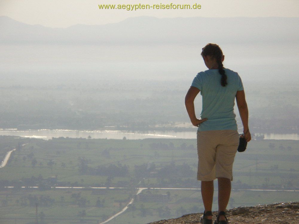 Bergsteiger von hinten